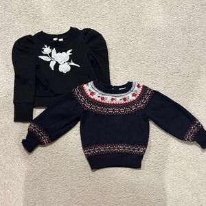 Janie & Jack Sweater & Sweatshirt Bundle